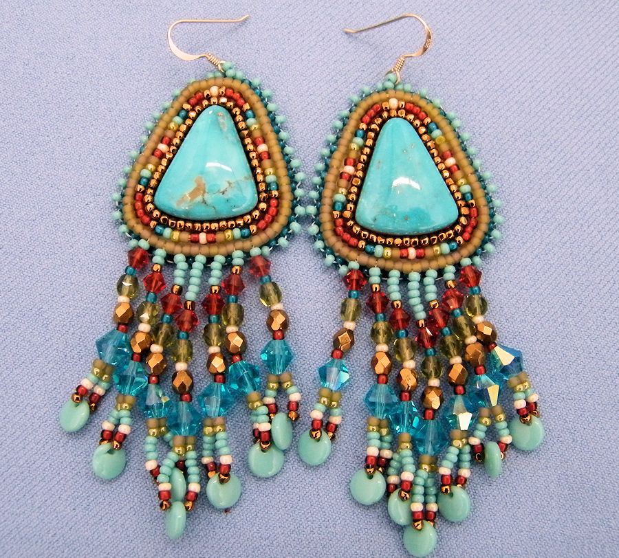beaded earrings - sharps indian store HMIGDVB