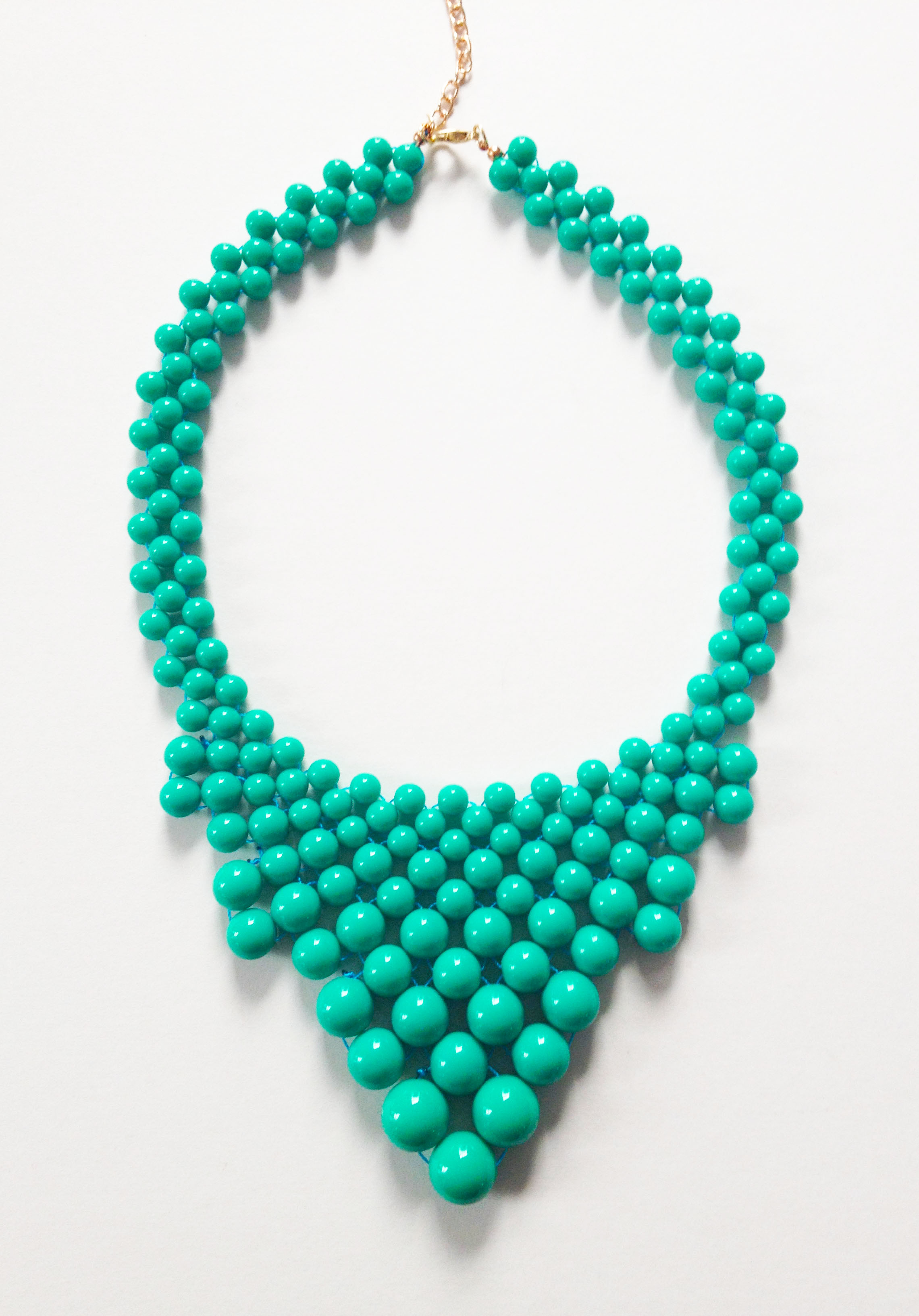 beaded necklaces london beaded necklace sea green GKCFSEU