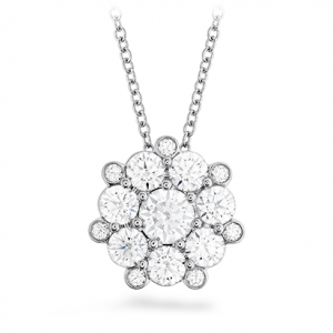 beloved cluster diamond pendant VKFITXF