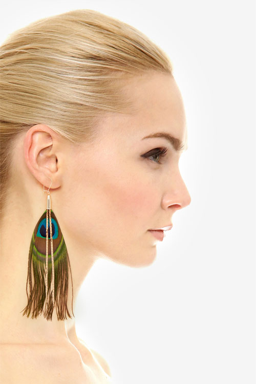 big earrings serefina peacock earrings nordstrom ... RTCLOFD