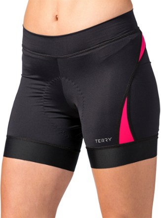 biking shorts black/raspberry TSFVECZ
