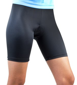 biking shorts plus womens classic padded bike shorts black - 3xl FEFYVSD