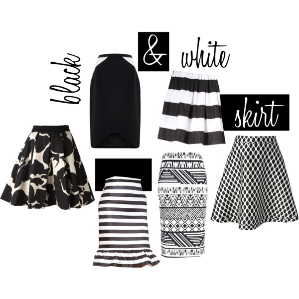 black and white skirt black u0026 white skirt TPAIURZ