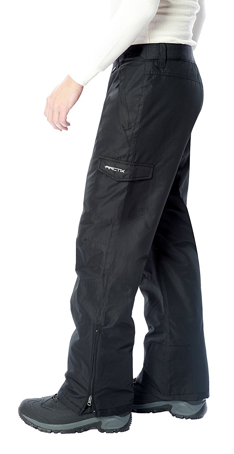 black cargo pants amazon.com: arctix menu0027s snowboard cargo pants: sports u0026 outdoors QFHLQZG