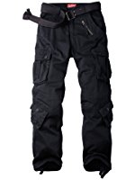 black cargo pants must way menu0027s cotton casual military army cargo camo combat work pants  with XKIFSRT