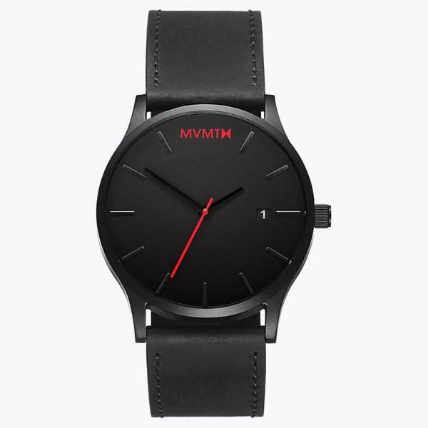 black leather watch by mvmt | join the mvmt | shop now TVPSSAP
