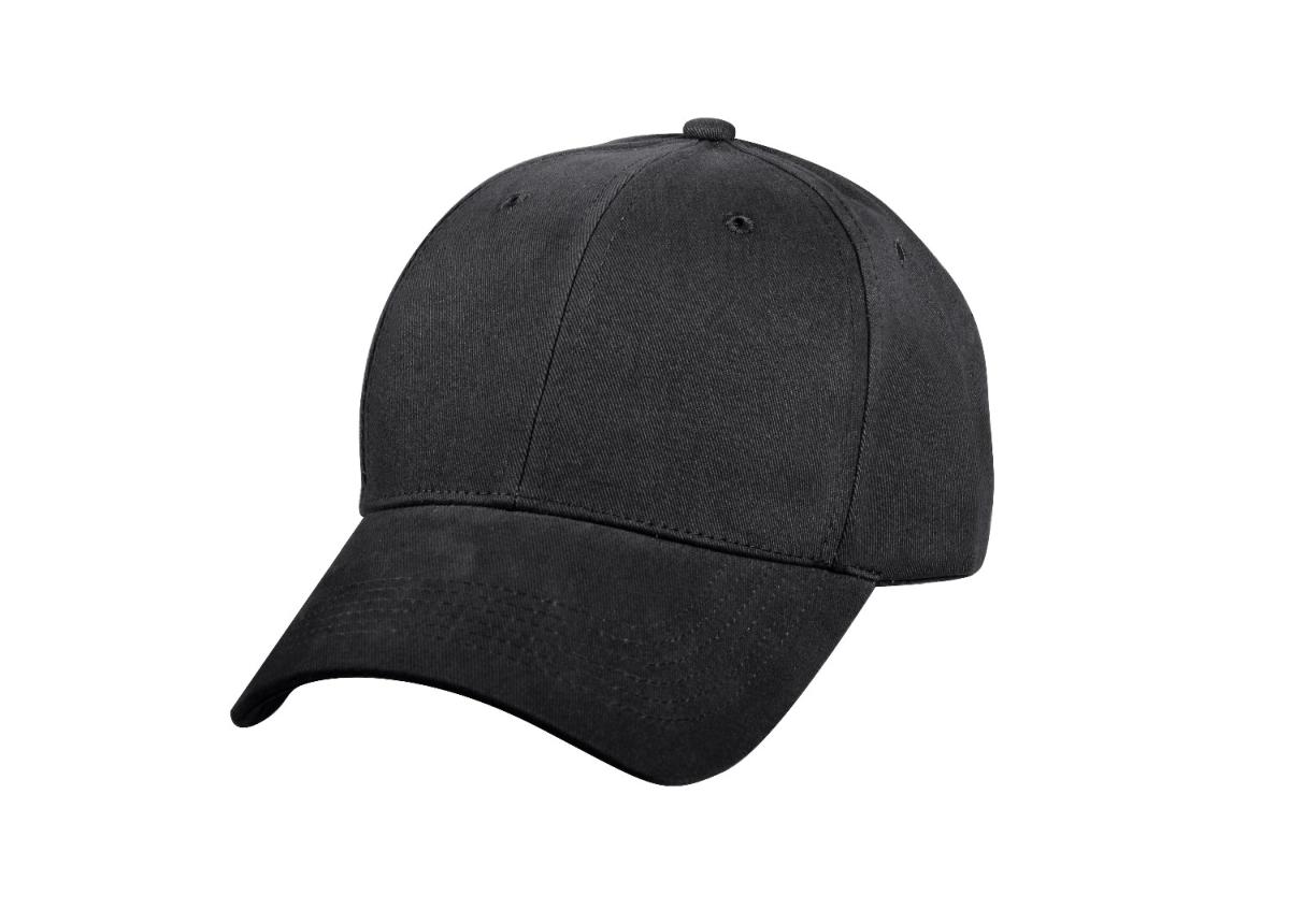 black low profile baseball cap KTBWRPL