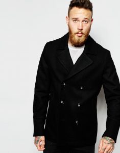 black pea coat gallery JKJTPZA