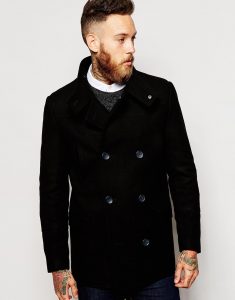 black pea coat gallery OQORGMW