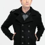black pea coat roll over the image to view it WMBPRQG