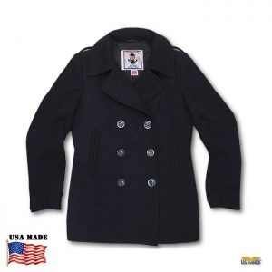 black pea coat sterlingwear womens black peacoat  IWSTKGV