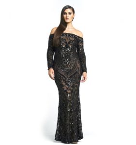 black tie dresses u0027arabellau0027 gown black CIETRJI