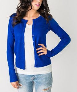 blue cardigan cardigan blue XVTVTFI