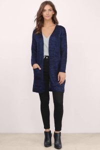 blue cardigan maddie blue marled knitted cardigan RWMCJUQ