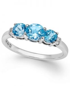 blue topaz rings blue topaz (1-1/4 ct. t.w.) and diamond accent three GTBMGVR