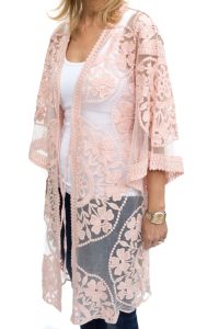 blush lace jacket | shop online with us at $88.00 ENHHIEQ