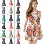 bohemian clothes cheap under $10 2016 women summer casual dresses for women casual print  dresses TKAGYYO
