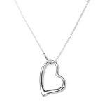 boma sterling silver heart necklace XWVPYWM