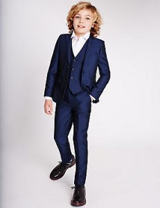 boys suits ... blue slim fit suit (3-14 years) XIVFUCT