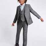 boys suits ... grey tailored fit suit (3-14 years) GFWMDVN