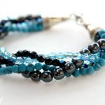 bracelet beads make a bracelet with twisted bead strands FVMWLAB