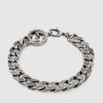 bracelet silver interlocking g chain bracelet in silver UYLOLGV