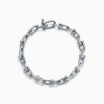 bracelet silver new tiffany hardwear link bracelet in sterling silver, medium. IRSEGUX