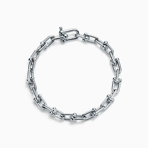 bracelet silver new tiffany hardwear link bracelet in sterling silver, medium. IRSEGUX