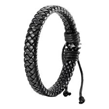 bracelets for men leather bracelet bangle cuff rope black surfer wrap adjustable men,women t1 NVFDCQR