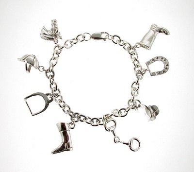 bracelets with charms silver horse bracelet with charms. this stunning sterling silver riding charm WZFSSCY