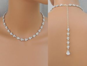 bridal necklace crystal bridal bracelet crystal wedding jewelry by crystalavenues QAGEXSD