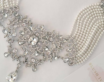 bridal necklace | etsy GFNENVP