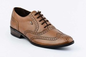 brogue shoes lee cooper 13-2033-tan formal brogue CMYWBOH