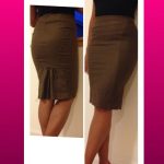 brown pencil skirt brown bebe pencil skirt. never been worn. ZTPHVZN