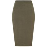 brown pencil skirt unique 21 cora high waisted pencil skirt ($37) ❤ liked on polyvore  featuring CIOFNGG