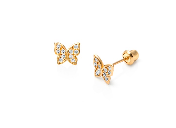 butterfly earrings 722 base ODLVPYC