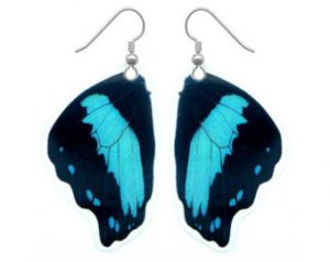 butterfly earrings real butterfly wing earrings - butterfly jewelry, nature jewelry,  taxidermy, butterfly OAAHSPE