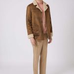 camel faux shearling coat - coats u0026 jackets - clothing - topman usa GGXZAUE