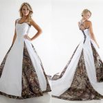 camouflage wedding dresses cheap 2016 new fashion cheap camo wedding dresses one shoulder sweep train  satin FWHJGZX
