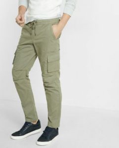 casual pants drawstring cargo chino pant | express RAKTCWP