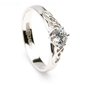 celtic engagement rings picture of trinity diamond engagement ring FKFQHJH