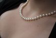 chain, pearl necklace, beads, jewellery RZKNEWH