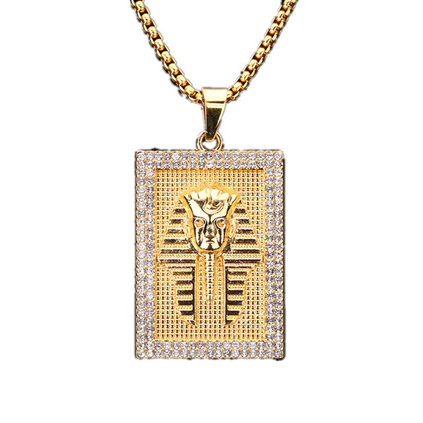 chain pendants fashion design male charms square pendants necklace men chains filling  pieces SFELDQS