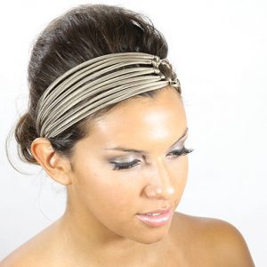 champagne headband, silk headband, headbands for women, hair band ZZJROJU