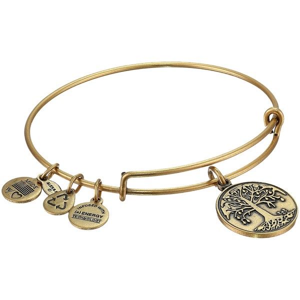 charm bangle bracelets alex and ani tree of life charm bangle bracelet ($17) ❤ liked JFHNOUQ