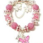 charm bracelets for girls super cute pink charm bracelet for girls! PQVCNIP