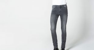 cheap monday image 1 of tight true grey jeans in true grey ... BYMLRNQ