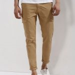chinos for men koovs cropped cargo chinos LLPCZAD