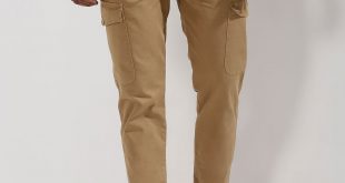 chinos for men koovs cropped cargo chinos LLPCZAD