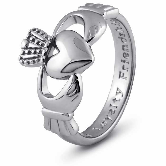 claddagh ring made in ireland! best quality in stock free shipping HIROLZH
